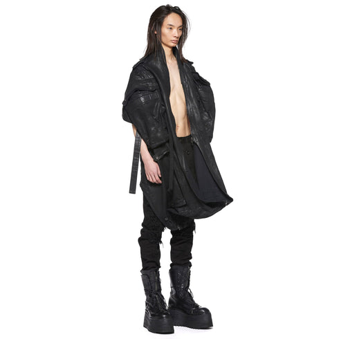 JULIUS 917SKU1-C Black / Gas Mask Raver Skirt